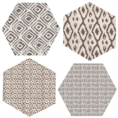 Floorin põrandad - dec hexagone texture mix
